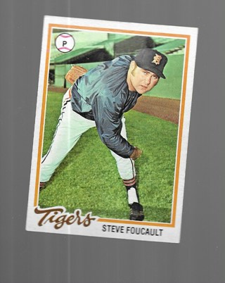 1978 TOPPS STEVE FOUCAULT #68