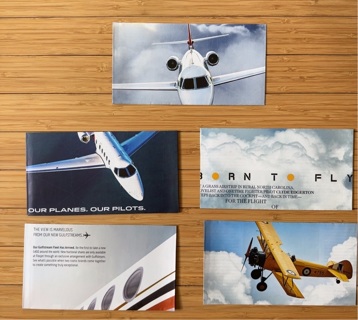 5 Travel in the sky - Themed Envelopes Heavyweight  