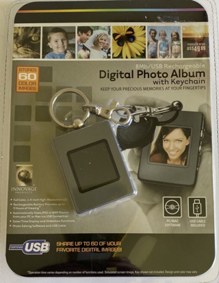 Digital Photo Album with Keychain