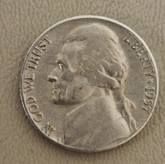 1957 D Jefferson Nickel