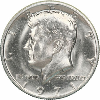 1971-D Kennedy Half Dollar Like New