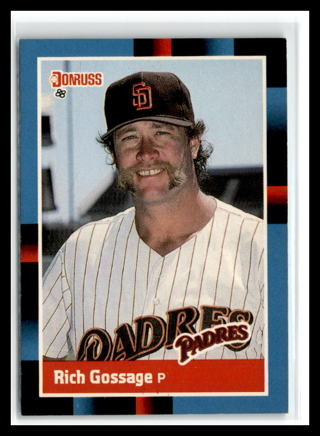 Rich Gossage 1988 Donruss #434 San Diego Padres