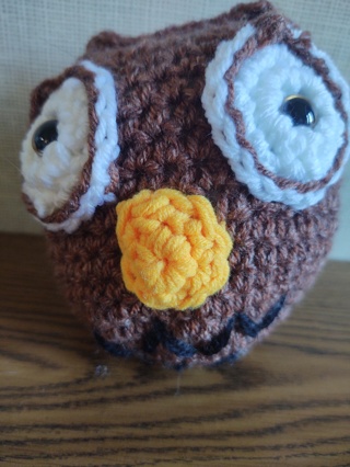 Hand Crocheted Amigurumi Owl