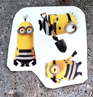 MINIONS WALL DECALS STYLE 2