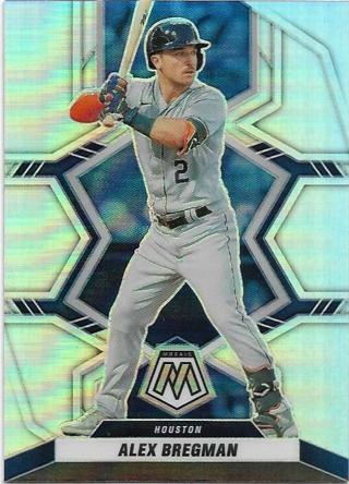 2022 MOSAIC ALEX BREGMAN SILVER REFRACTOR CARD