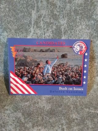 Decision 92 Presidential Trading Card # 43