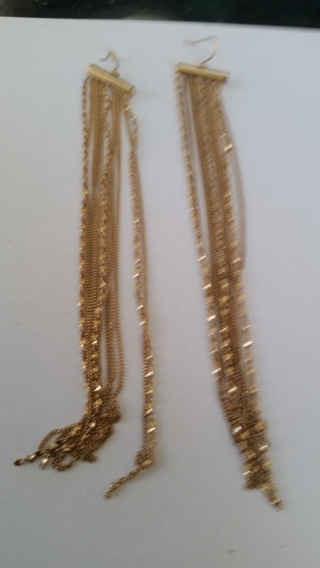 long chain earrings