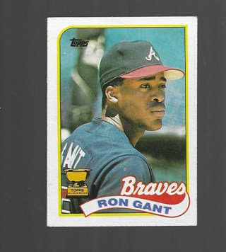 1989 TOPPS RON GANT #296