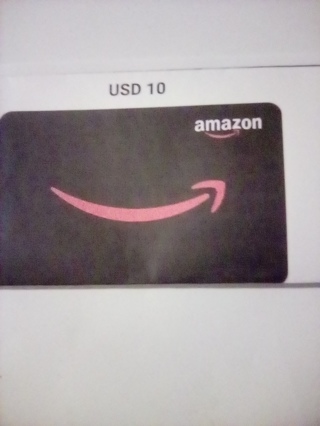 Amazon $10.00 e-gift card 