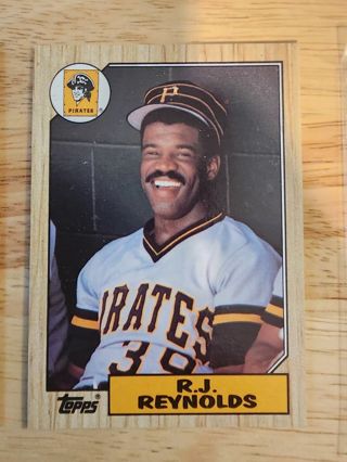 87 Topps R. J. Reynolds #109