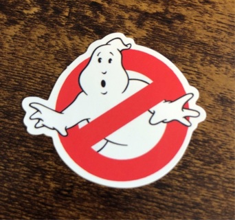 Ghostbusters Logo Vinyl Sticker 