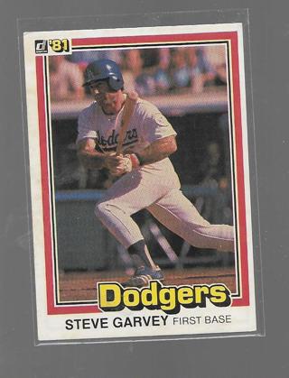 1981 DONRUSS STEVE GARVEY #176