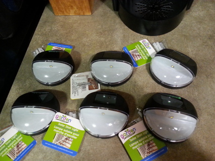 6 new solar lights. 