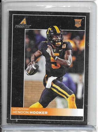 Hendon Hooker 2023 Chronicles Draft Pinnacle #14 Rookie Card