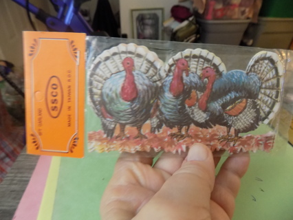 NIP Turkey Garland 9 feet