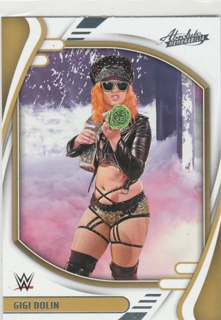 2022 WWE Chronicles - GIGI DOLIN Rookie Card #129 Toxic Attraction