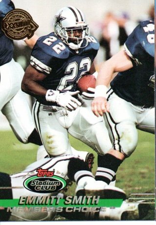 1993 Stadium Club Emmitt Smith #491