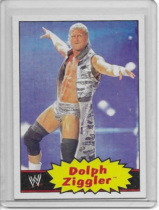 2012 Topps WWF/WWE Dolph Ziggler Card #16