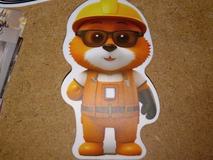So Cute one new big nice vinyl lab top sticker no refunds regular mail high quality!