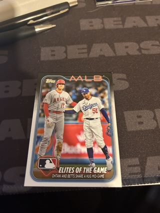 2024 topps elites of the game ohtani / betts