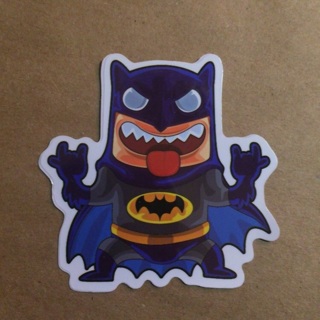 DC Batman Vinyl Decal Sticker | Size: 2 3/4" x 2 3/4"