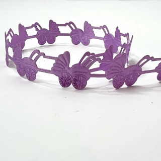 Purple Pink Baby Carriage 3/4” Wide Ribbon 