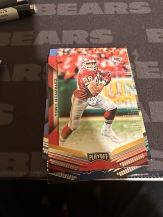 2019 panini playoff tony gonzalez