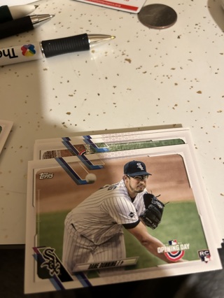 2021 topps opening day rc dane dunning