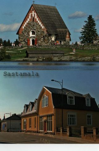 used Postcard - Sastamala Finland