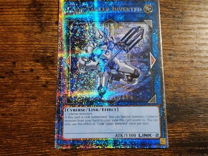 Yugioh Code Talker Inverted Quarter Century Rare