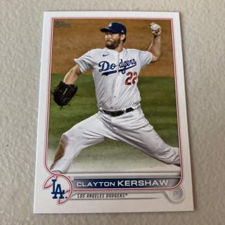 2022 Topps Series 1 - [Base] #41.1 Clayton Kershaw