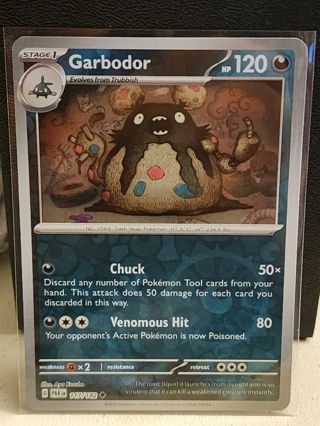 GARBODOR 117/182 REVERSED HOLO NM