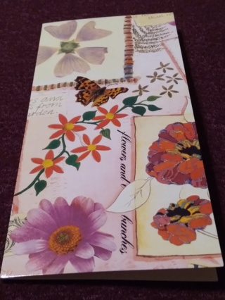 Floral-Butterfly Greeting Card