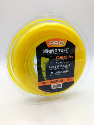 Rino-Tuff Pro Trimmer Line .095 Inch X 125 ft Trimmer Line - NEW