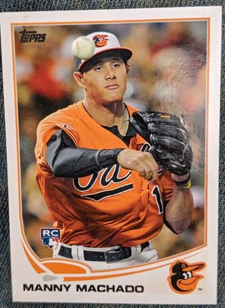 MANNY MACHADO ROOKIE CARD