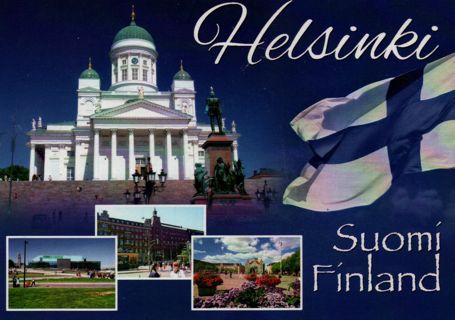 used Postcard: Helsinki Finland