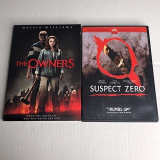 Lot of 2 DVD movies The Owners & Suspect Zero 