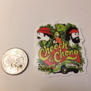 Cheech and Chong sticker read description before bidding 