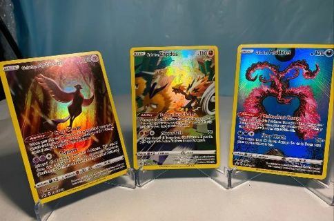 NM X3! SWSH 282, 283, 284 Pokemon cards