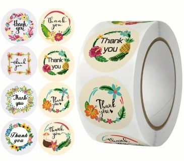 ➡️SuPeR SPECIAL⭕NEW⭕(30) 1" THANK YOU STICKERS!!