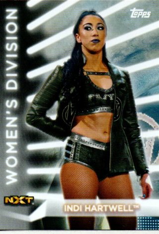 2021 Topps WWE Indi Hartwell Womens Division Roster Insert R-34