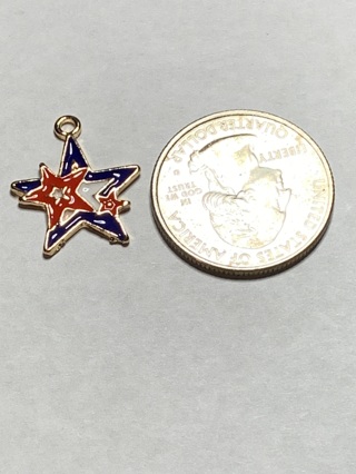 4TH OF JULY CHARM~#29~1 CHARM ONLY~FREE SHIPPING!