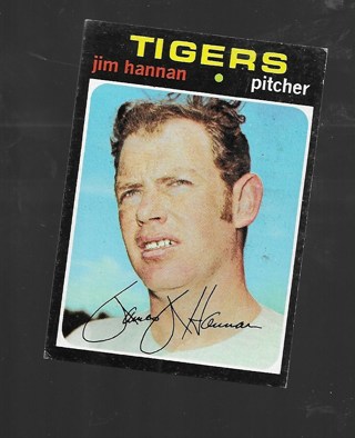 1971 TOPPS JIM HANNAN #229