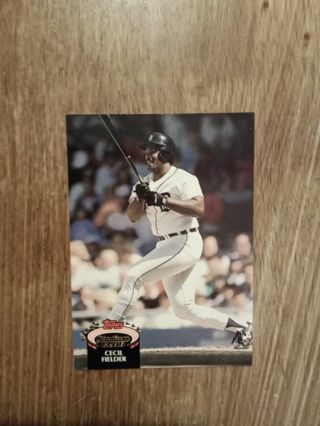 Topps Cecil Fielder