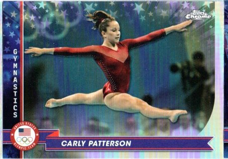 2024 Topps Chrome Olympics Carly Patterson Refractor #152