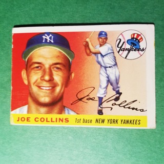 1955 - TOPPS BASEBALL CARD NO. 63 - JOE COLLINS - YANKEES