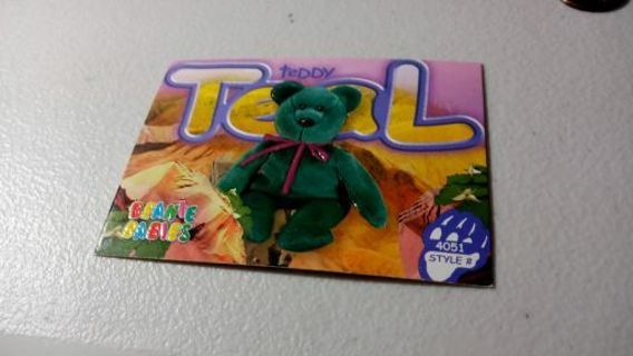 Teddy Teal