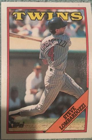 Steve Lombardozzi 1988 Topps Minnesota Twins