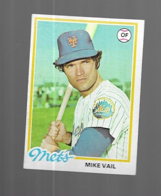 1978 TOPPS MIKE VAIL #69