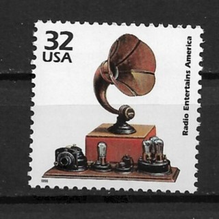 1998 Sc31841 Celebrate the Century: 1920's Radio Entertainment MNH